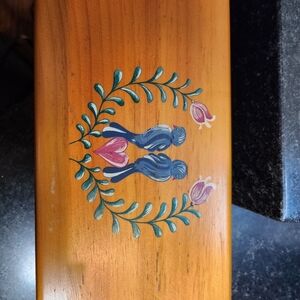 Vintage 1991 Lane Wooden Keepsake Box